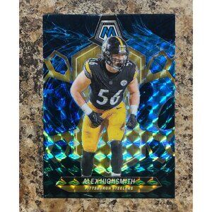 2024 Panini Mosaic Alex Highsmith Genesis Prizm #189 Pittsburgh Steelers SSP